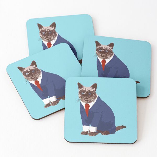 Item preview, Business Cat designed and sold by ThePeanutStore.