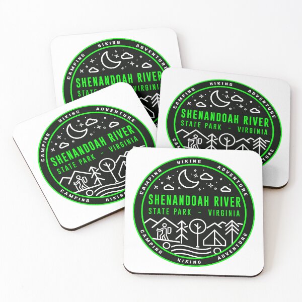 Item preview, Shenandoah River State Park Hipster Logo designed and sold by VanyaKar.