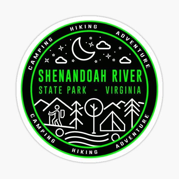 Rapidan River Fly Fishing Sticker Virginia decal