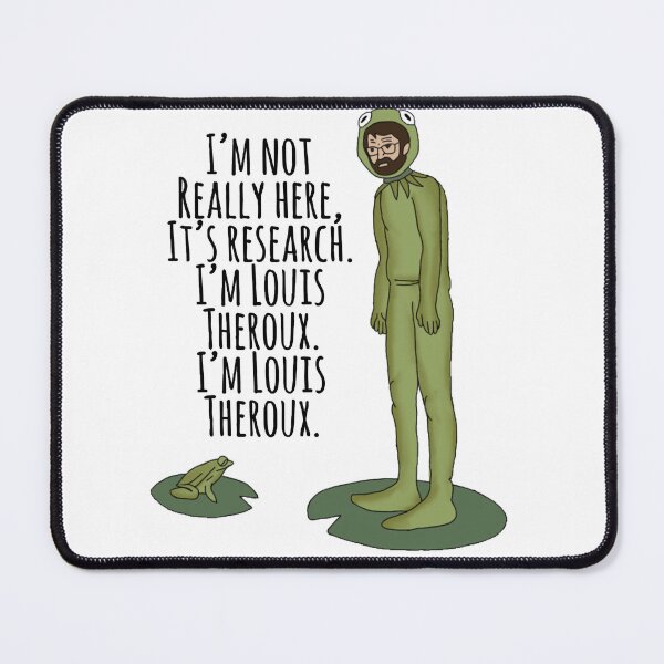 Item preview, i'm not really here its research i'm Louis Theroux  designed and sold by eemilystickers.