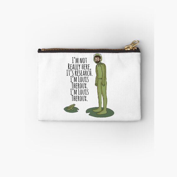 Item preview, i'm not really here its research i'm Louis Theroux  designed and sold by eemilystickers.