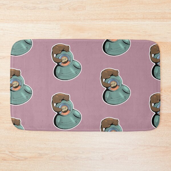 Item preview, Cat On Astronaut designed and sold by MutedCarbon.