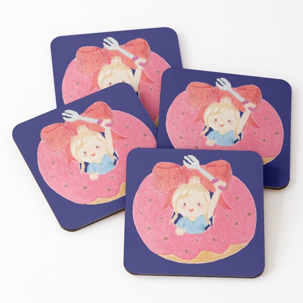 Item preview, Strawberry Doughnut Girl designed and sold by Helen Cheung.