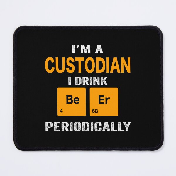 Item preview, custodian Father Dad T-shirt gift for father's Day custodian Dad Father's Day, custodian Dad Hudband Christmas Gift designed and sold by xlnv.