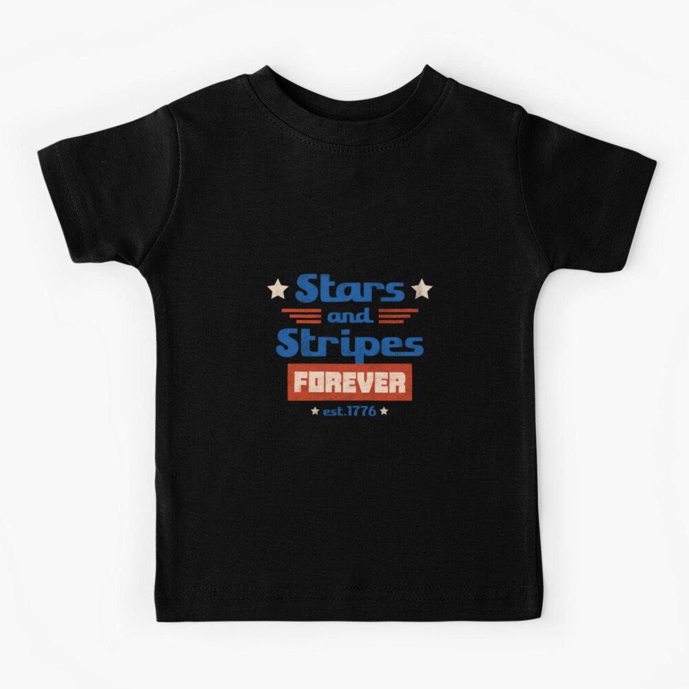Star and Stripes Forever Kids T-Shirt for Sale by Holidays-QM