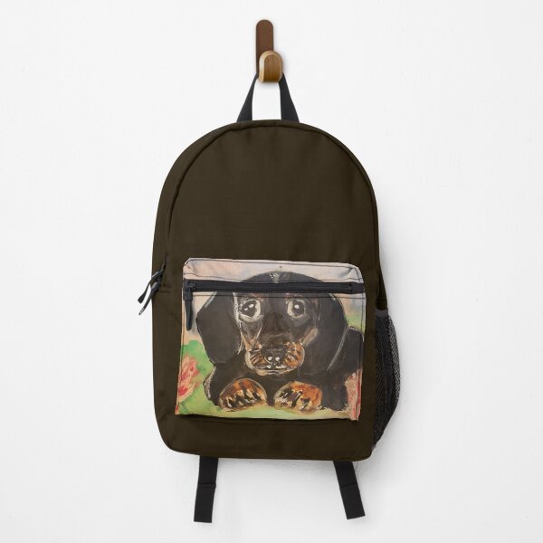 Item preview, Chorizo the Sausage Dog by Laura Ologbenla - Watercolour painting designed and sold by Laura Ologbenla.