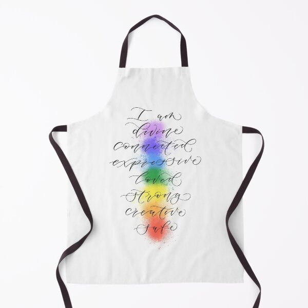 Item preview, 7 chakras - I am divine connected expressive loved strong creative safe designed and sold by amyverse.