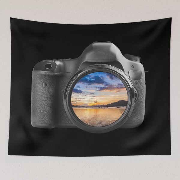 Item preview, Camera Beach Sunrise. Summer Shots. designed and sold by trendingatees.