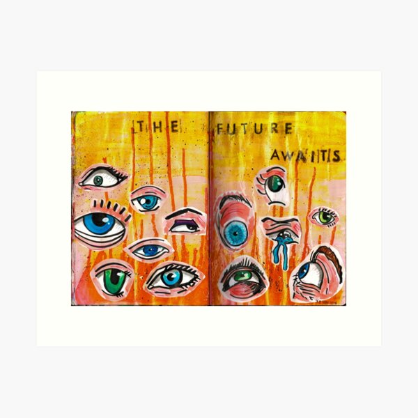 The future awaits Art Print