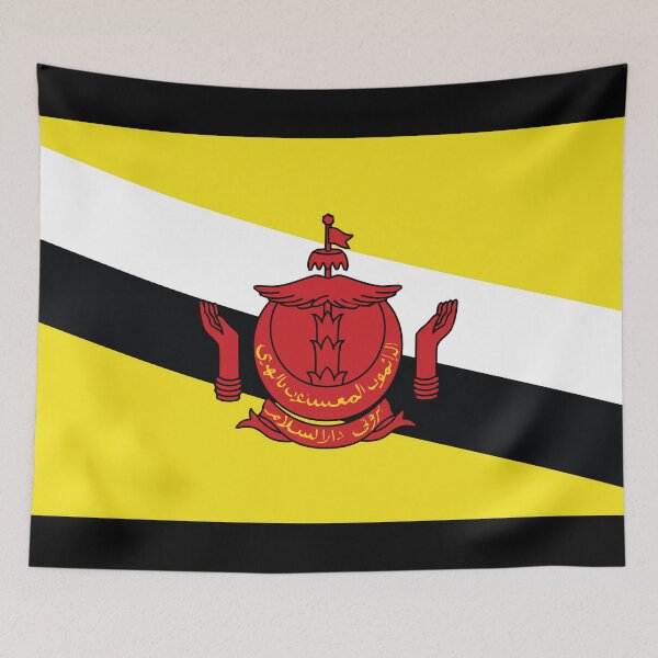 Item preview, National flag of Brunei designed and sold by Dan-Barisi.
