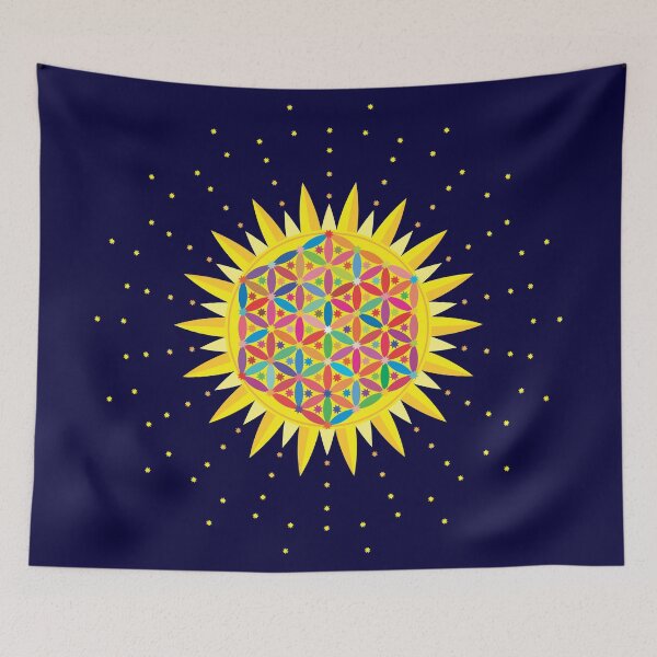 Item preview, Geometric Yellow Flower designed and sold by SystemLion.