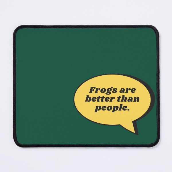 Item preview, Frogs are better than people (Unusual Pets Collection) designed and sold by Nalou Art.