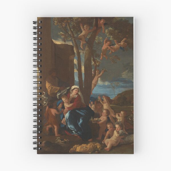 Item preview, The Holy Family with Saint John the Baptist | Nicolas Poussin | 1627 Renaissance Christian Gospel Art designed and sold by CJET.