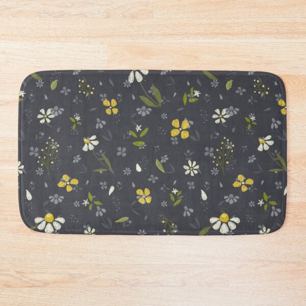 Item preview,  Seamless pattern, small flowers, daisies. Paper texture, pastel texture, hand drawing. designed and sold by UVI-CA.