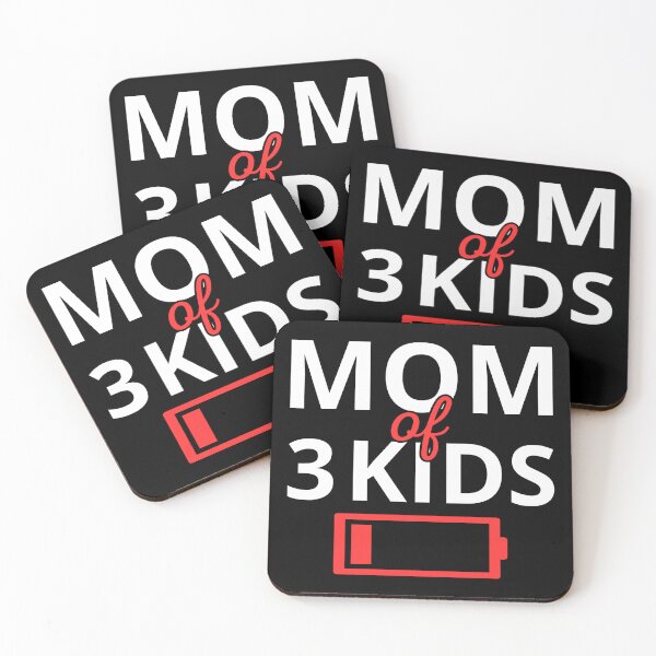 Item preview, Tired Mom Of 3 Kids II designed and sold by Lemon Pepper.