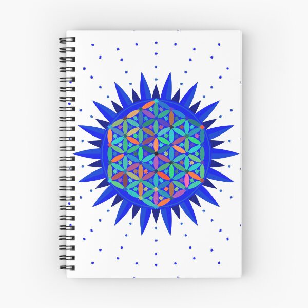 Item preview, Geometric Blue Flower designed and sold by SystemLion.