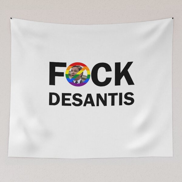 Item preview, F*ck Desantis designed and sold by VibenGraphics.