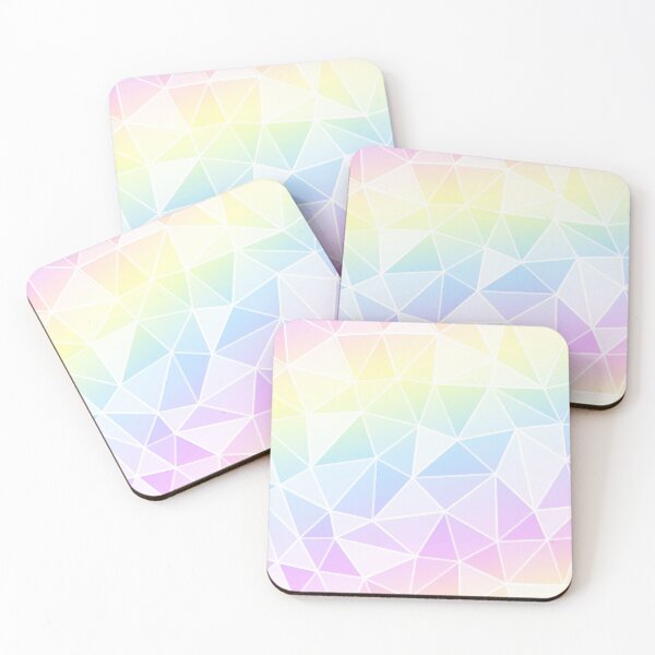 Item preview, Vibrant rainbow pastel geometric colors designed and sold by Barbaratemplate.