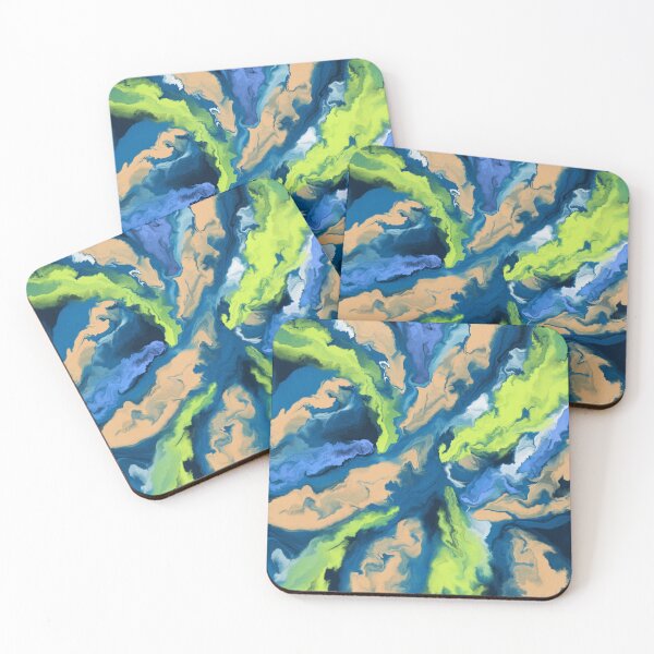 Item preview, Coral Reef Fluid Art designed and sold by pauloss.