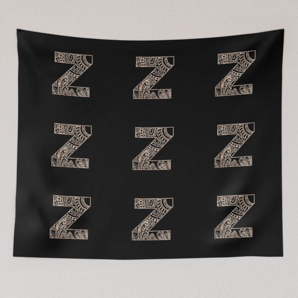 Item preview, Floral Mandala Monogram Z| Mandala Monogram Z designed and sold by ModernStyleBoho.