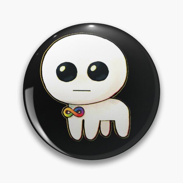 Tbh Creature Cartoon Monster Autism Enamel Pin, Introvert Patients