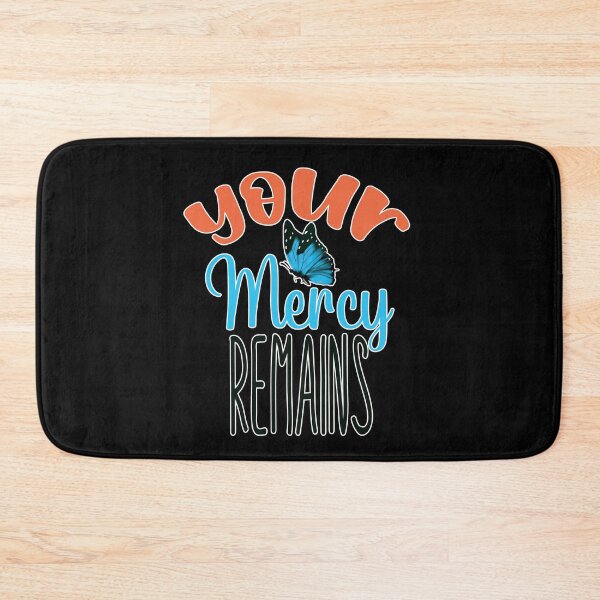 Item preview, Retro Your Mercy Remains Boho Positive Religious Christian designed and sold by MadrigueraSM-.