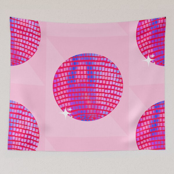 Item preview, Colorful sparkle disco ball  designed and sold by mollsdesignss.