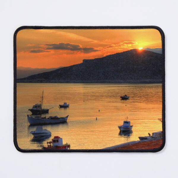 Item preview, Sunrise over Nissaki designed and sold by tomg.