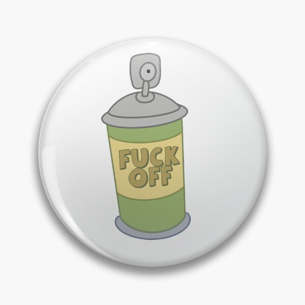 Item preview, Fuck Off Spray Paint designed and sold by Wicked Creationz.