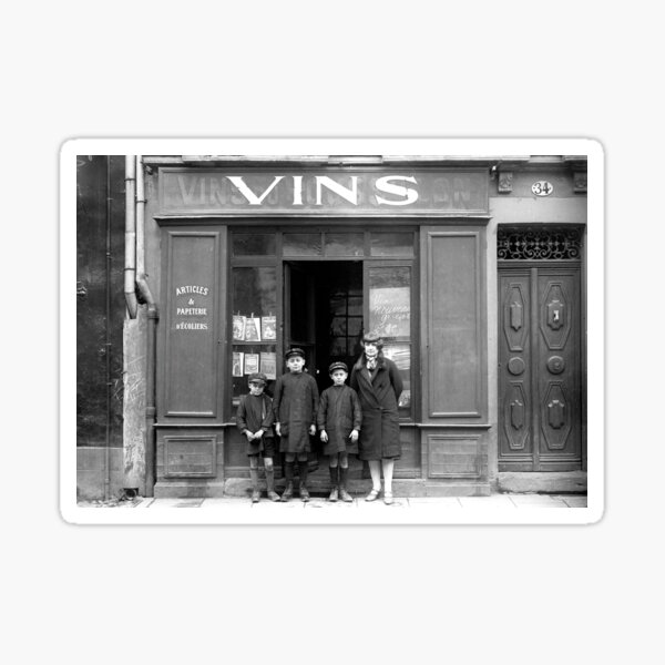 Former merchant wine merchant Sticker