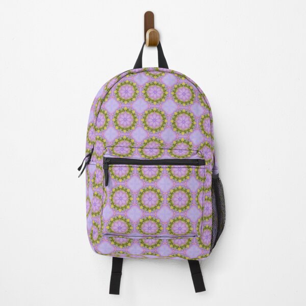 Aperçu de l'œuvre Motif soleil floral rose et vert | Hespérantha 1.10 créée et vendue par FRLF.