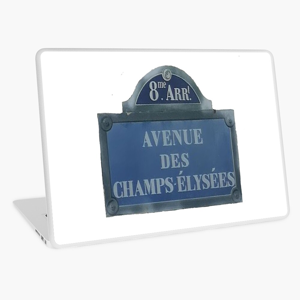 Avenue des Champs Elysees in Paris | Greeting Card