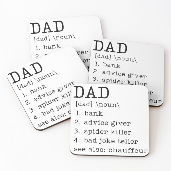 Item preview, Funny Dad Definition designed and sold by bluesdesigns.