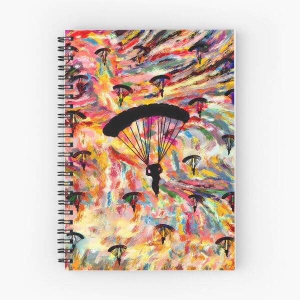 Item preview, The Skydiving trend in freedom color art designed and sold by umfhn.