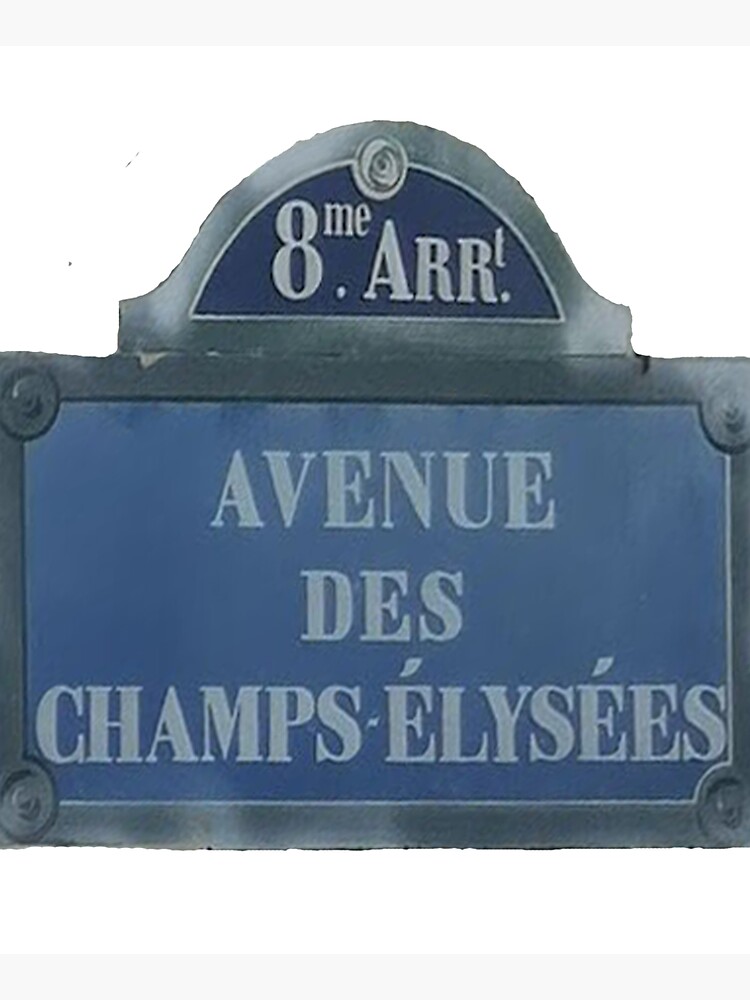 Champs Elysées. Paris Tote Bag by PlanosUrbanos