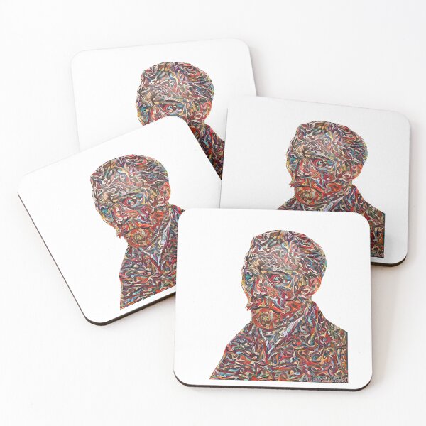 Item preview, Van Gogh Portrait #1  - Original Art Piece designed and sold by TheMashupArtist.