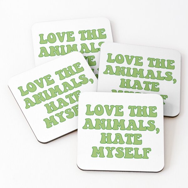 Item preview, Love The Animals, Hate Myself designed and sold by Wicked Creationz.