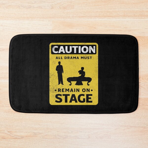 Item preview, Theater Thespian Theatrical Thespianism Caution Funny designed and sold by ShopTheStyle.