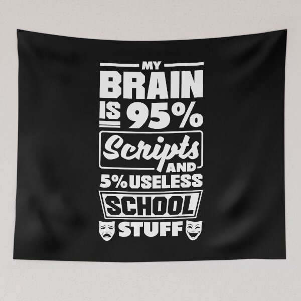 Item preview, Theater Thespian Theatrical Thespianism Funny Quote designed and sold by ShopTheStyle.