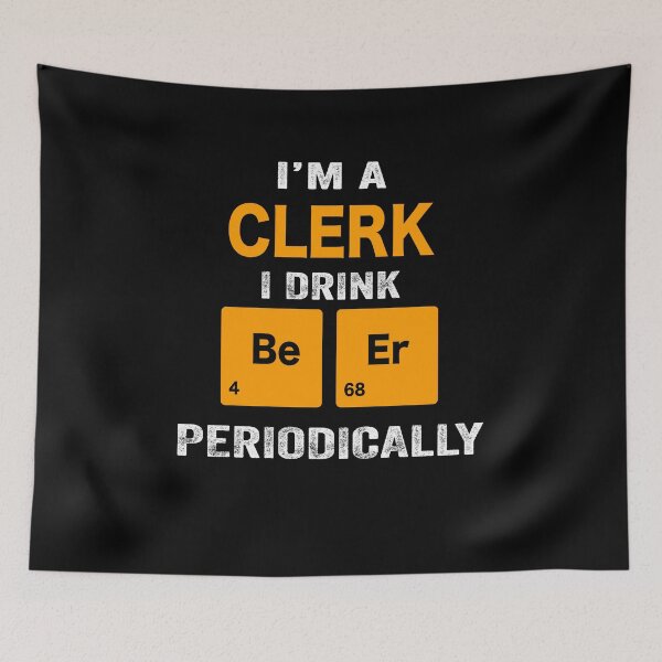 Item preview, clerk Father Dad T-shirt gift for father's Day clerk Dad Father's Day, clerk Dad Hudband Christmas Gift designed and sold by xlnv.