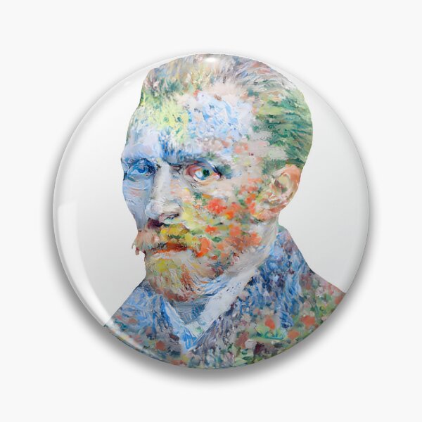Item preview, Van Gogh Portrait #3  - Original Art Piece designed and sold by TheMashupArtist.