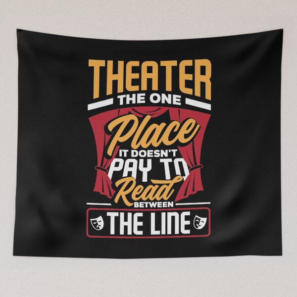 Item preview, Theater Thespian Theatrical Thespianism Pun designed and sold by ShopTheStyle.