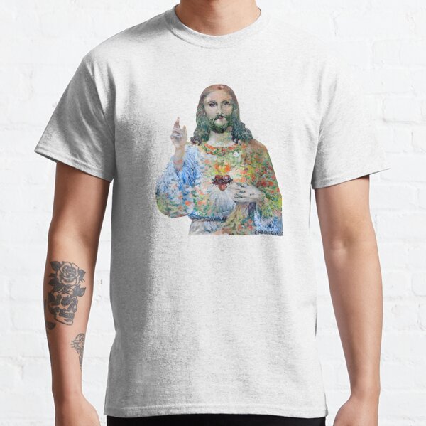 Jesus Sacred Heart Blessing #3  - Original Art Piece Classic T-Shirt