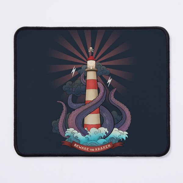 Item preview, Beware the Kraken designed and sold by illustore.