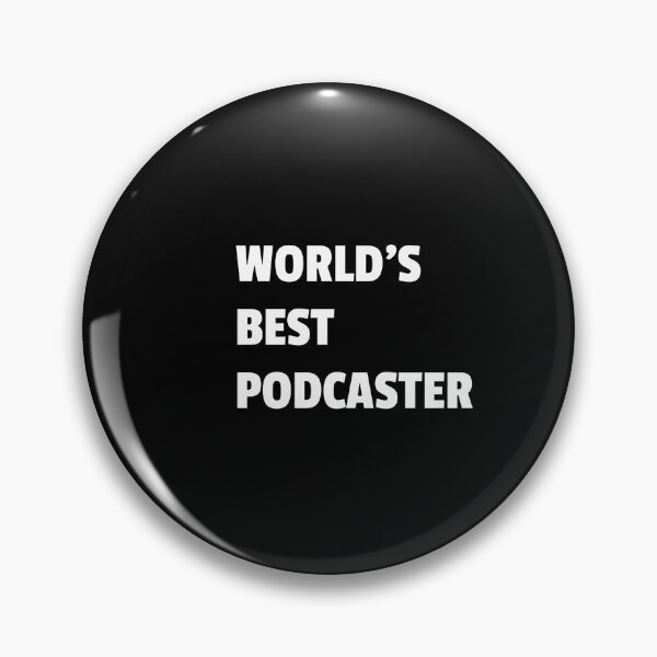 Item preview,  Worlds best Podcaster designed and sold by Inspirationmotivation.