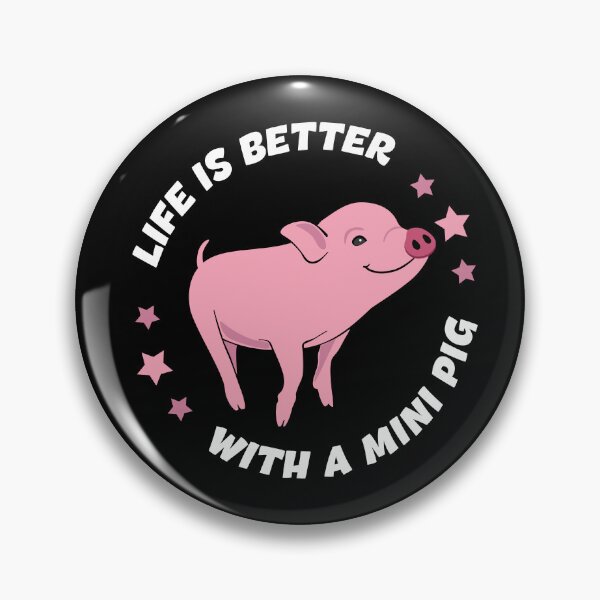 Item preview, Life Is better With A Mini Pig designed and sold by natysik111188.
