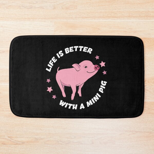 Item preview, Life Is better With A Mini Pig designed and sold by natysik111188.