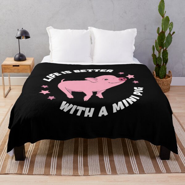 Item preview, Life Is better With A Mini Pig designed and sold by natysik111188.