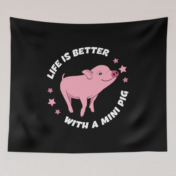 Item preview, Life Is better With A Mini Pig designed and sold by natysik111188.