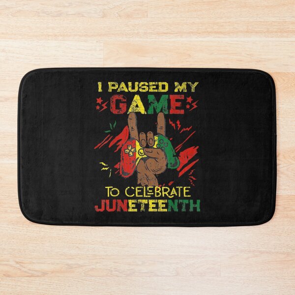 Item preview, Funny I Paused My Game To Celebrate Juneteenth Black Gamers T-Shirt designed and sold by YADESING.